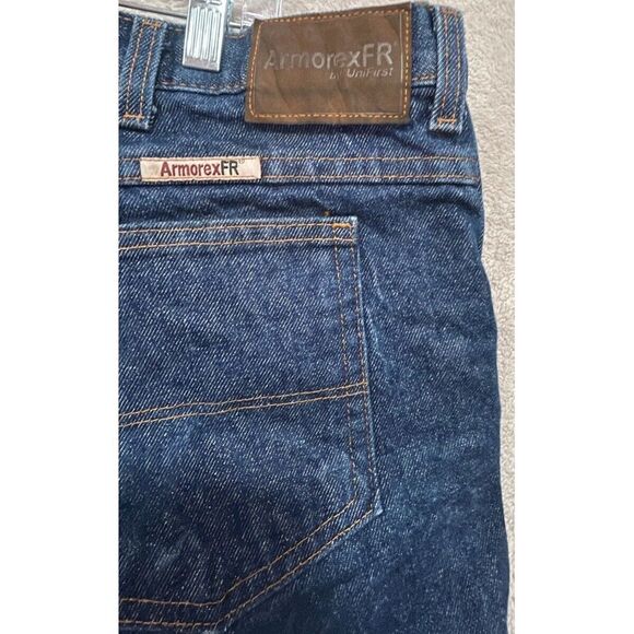 Armorex FR Jeans Mens 44x32 Flame Resistant Workwear ARC 2 Electrician Welder - Picture 4 of 10